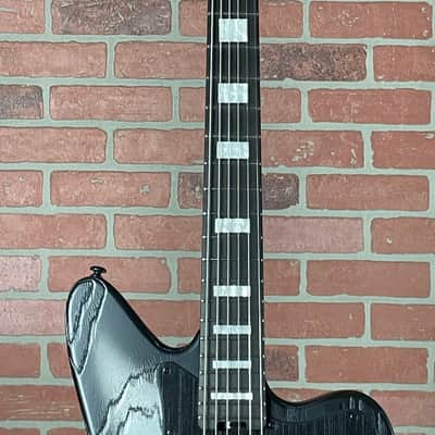 ESP LTD XJ-1B HT Baritone Electric Guitar - Silver Blast image 5