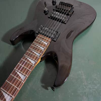 Charvel by Jackson DKA-110 Dinky Arched-top 90's See thru black image 16