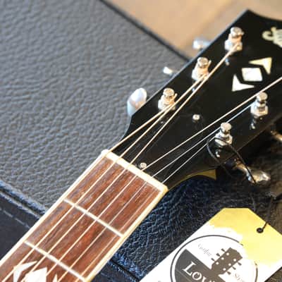 2008 Gibson Advanced Jumbo Acoustic Guitar Vintage Sunburst + OHSC image 10