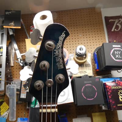 Ernie Ball Music Man Sterling USA Model 2006 - Pacific Blue Sunburst image 6