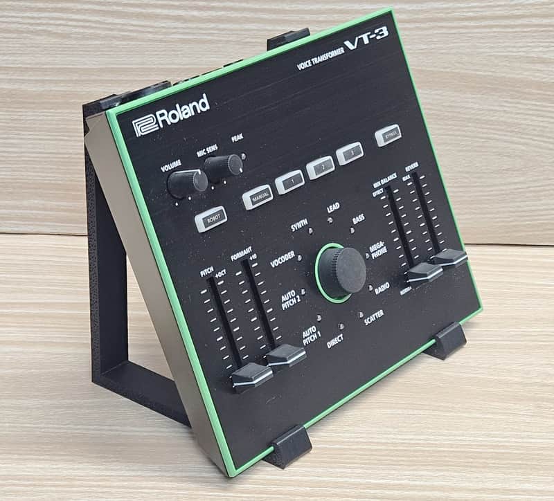The Analog Source 60 Degree Angled Desktop Stand For Roland AIRA VT-3 Voice Transformer image 1