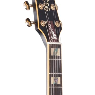Ibanez John Scofield JSM20 Semihollow Guitar with Case Black Low Gloss image 4