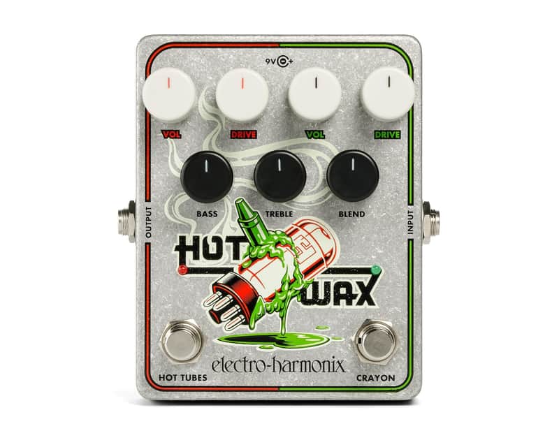 Electro-Harmonix Hot Wax Dual Overdrive | Reverb