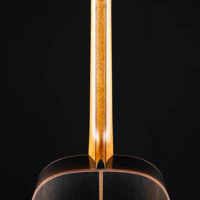 Lowden O-50 Ancient Bog Oak and Sinker Redwood with Leaf Inlays NEW image 22