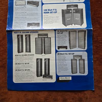 Immagine Marshall Catalog 1970s - 2
