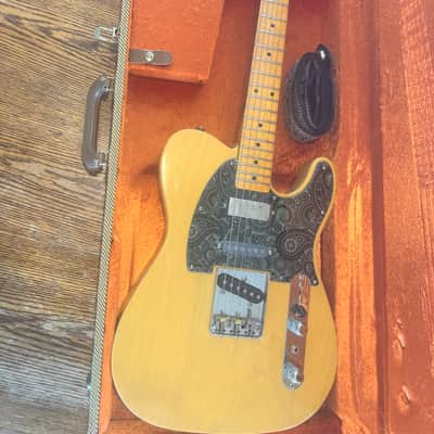 Fender American Vintage Reissue 52 Hot Rod Telecaster with Glaser B BENDER, VELVET HAMMER PICKUPS and Hardshell Case *Ready for Broadway* Late 2000’s - Butterscotch image 12