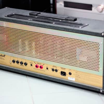 Marshall JCM 900 Model 4100 Hi Gain Dual Reverb 2-Channel 100-Watt Guitar Amp Head 1990s Black image 2