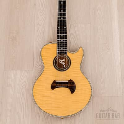 2010 Guyatone Nobuhiro Mine Signature EG-2100M Acoustic Electric Nylon String Classical w/ Case, Tags image 2