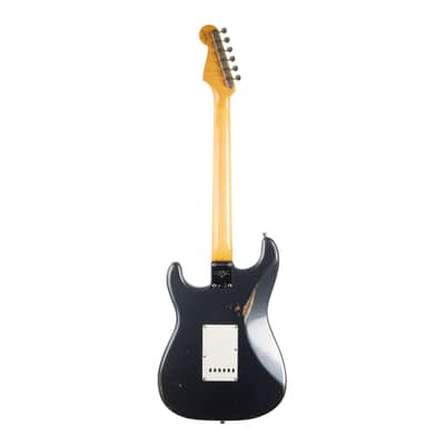 Used Fender Custom Shop '61 Stratocaster Relic Charcoal Frost Metallic 2020 image 5