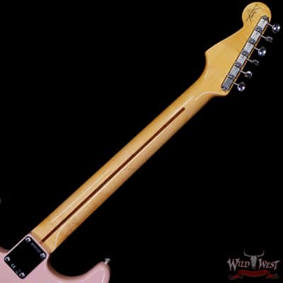 Fender Custom Shop Vintage Custom '55 1955 Hardtail Stratocaster Time Capsule Package Aged Shell Pink 7.25 Pounds image 5