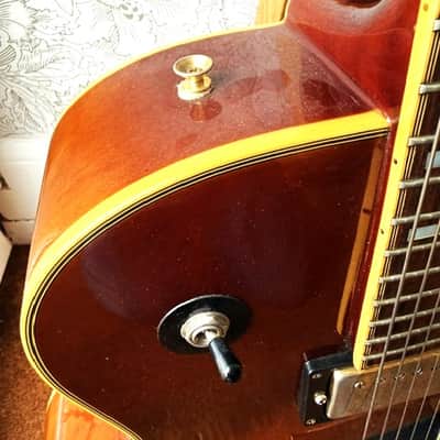 Encore - L5 Style Archtop, Showcase/Prototype, 1975 - Matsumoko - Master built, Excellent + Condition, HS Case, Free Worldwide Shipping ! image 5