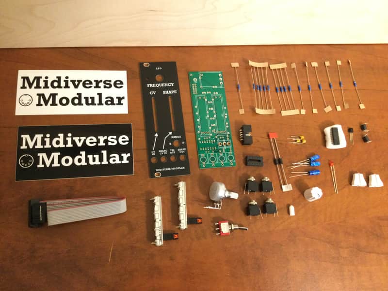 Midiverse Modular - LFO - DIY Kit - Eurorack image 1
