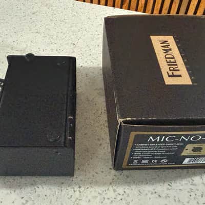 Friedman MIC-NO-MO' Cabinet Emulated Direct Box / Speaker Simulator with Original Box image 10