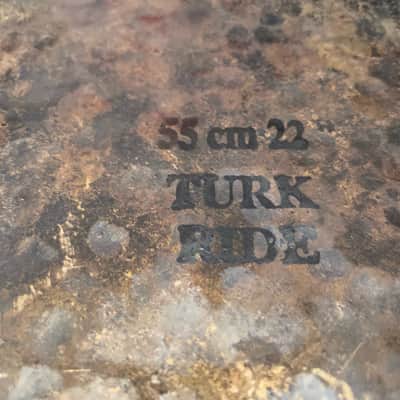 RARE PRE SPLIT 22” Istanbul TURK Ride 3824g UNIQUE DRY image 20