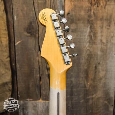 Fender Limited Edition Custom Shop '57 Strat Relic - Aged Tahitian Red image 6