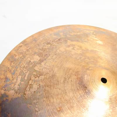 PAISTE 70s 2002 Black Logo 18 Inches MEDIUM 1422g Paiste Crash Cymbal (07/08) image 2