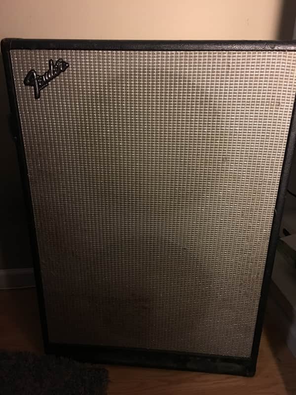 Unloaded 1969 Fender Bassman 2x15 Cab image 1