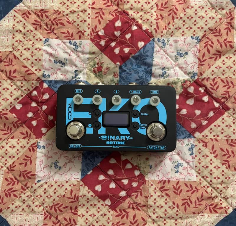 Hotone Binary Eko Delay 2018 - Black/Blue image 1