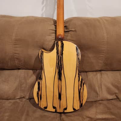 UNIQUE Juan Montes Rodriguez Guitar Blanca Flamenca Cutaway 2020 with LARS CM-G and HyVibe Electronics image 2