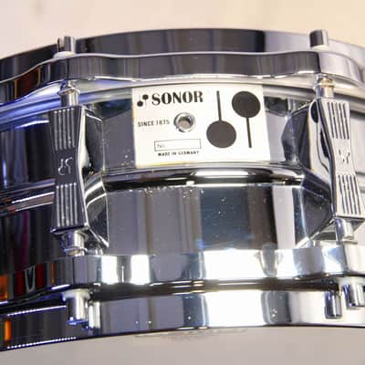 SONOR D-500 Phonic Ferromanganese 14x5 Snare Drum with Original Case (Ferromanganese Steel) (05/07) image 5