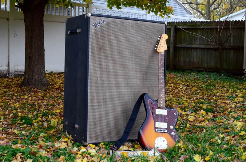 1979 Fender Bassman 100 Pyramid Cab image 1