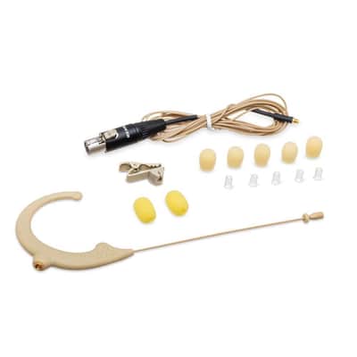 Hosa Mogan Standard Omni Earset/Microphone | Shure Systems | Beige image 2