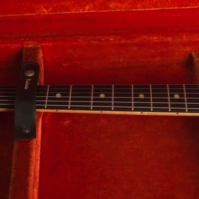 Fender Competition Mustang Solid Body Electric Guitar (1971), ser. #320028, original grey hard shell case. image 20