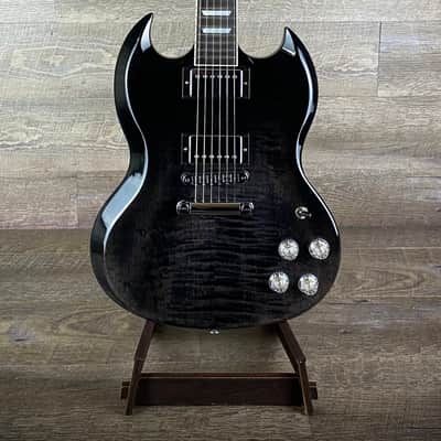 2019 Gibson SG Modern AA – Translucent Black image 3