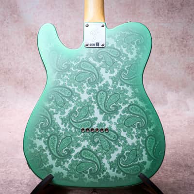 FENDER USA Custom Shop 68 Reissue Telecaster NOS "Green Paisley + Maple" (2025) image 16
