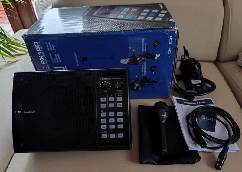 TC Helicon VoiceSolo FX150, Microphone MP-75, Personal PA with Effects, Manual, NEW software!!! image 1