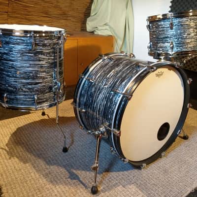 ST-Drums Schlagzeug FAB Shell-Set (22, 13, 16) 2022 - Vintage Black Oyster image 2