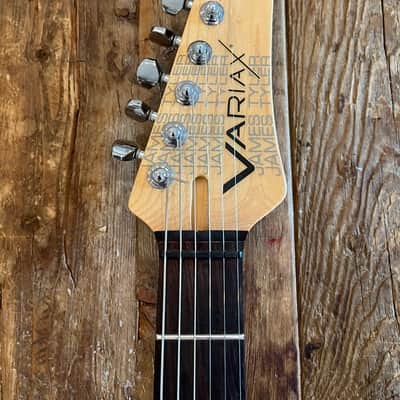 Aria / Variax combo stratocaster 1980's Cherry-Natural image 6
