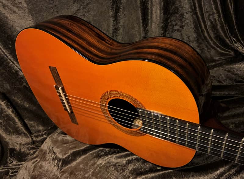 Guild Mark 4 1980 Westerly Built Figured Rosewood Classical Guitar One Owner Excellent Condition image 1