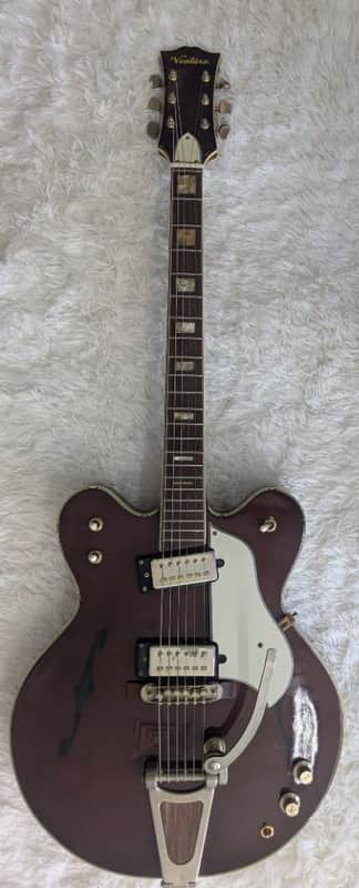 1970s Vintage Ventura 215 Lawsuit Era electric guitar w/ gig bag - Made in Japan image 1