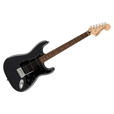 Affinity Stratocaster HSS Pack Laurel Charcoal Frost Metallic + Gig Bag + Ampli Frontman 15G Squier by FENDER image 2