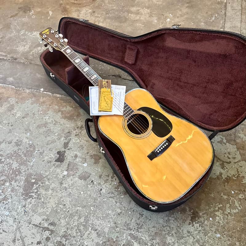Imperial Koga Folk western acoustic guitar 1970's rosewood