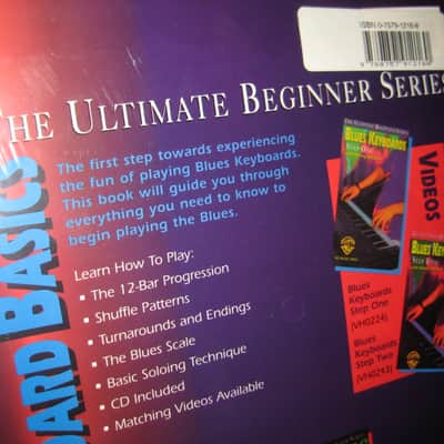 Ultimate Beginner Series Blues Keyboard Basics Book w/ DVD from Warner Bros. image 3