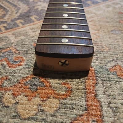 Musikraft Birdseye Maple (Rosewood fretboard) Strat Neck - Satin image 9