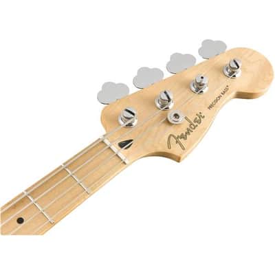 Fender Player Precision Electric Bass Guitar, Maple Fingerboard, Black image 5