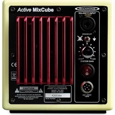 Avantone Pro Active MixCube 5.25 Inches Powered Studio Monitor - Retro Cream, Each image 2