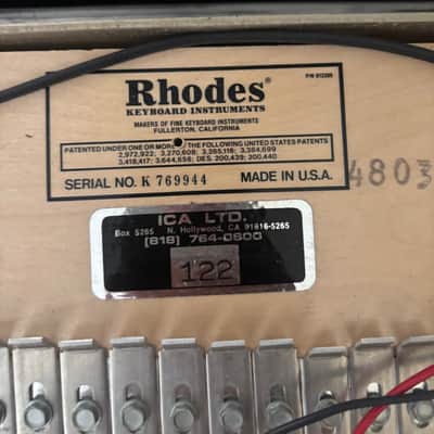 Fender Rhodes Mark II Stage 1979 (Serviced / Studio Ready) image 7