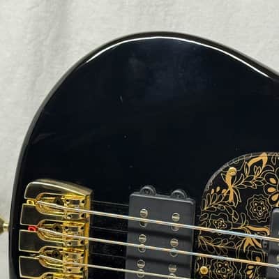 Sandberg California Ida Nielsen Signature 4-string Bass - Soft Aged Black / Birdseye Maple neck image 3