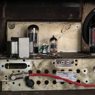 Square Amps "Tilt" 5F1 Circuit Philco Radio image 8