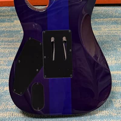 ESP LTD M-1000 2020 - Present - Purple Natural Burst image 5
