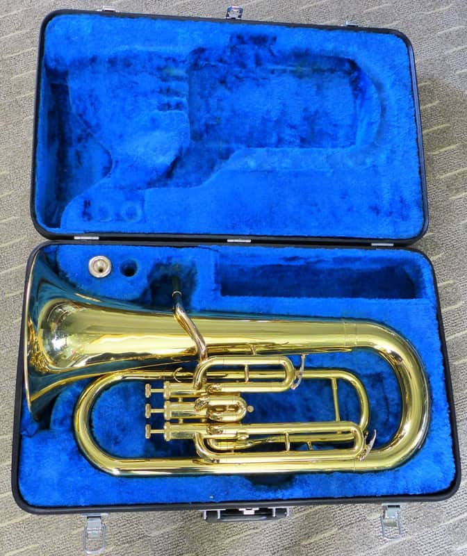 Yamaha YEP-201 Series 3-Valve Euphonium - Brass image 1