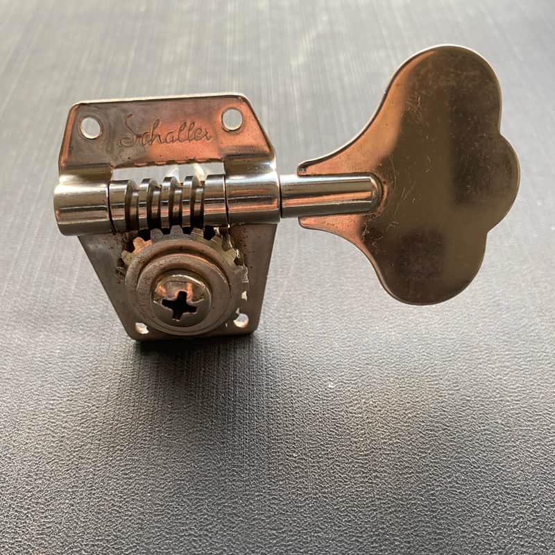 Schaller Bass tuner 1970's - Chrome 2# image 1