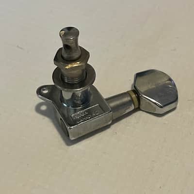 2000's Jackson Dinky Guitar Chrome Jin Ho Korea Tuners Tuning Pegs 6 In Line image 8