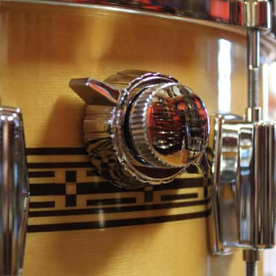 Tama 50th Anniversary Limited Mastercraft 6.5x14 Artwood Reissue Snare Drum image 6