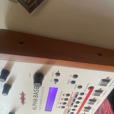 JoMox Alpha Base Analog Drum Synthesizer - Present - White / Natural image 3