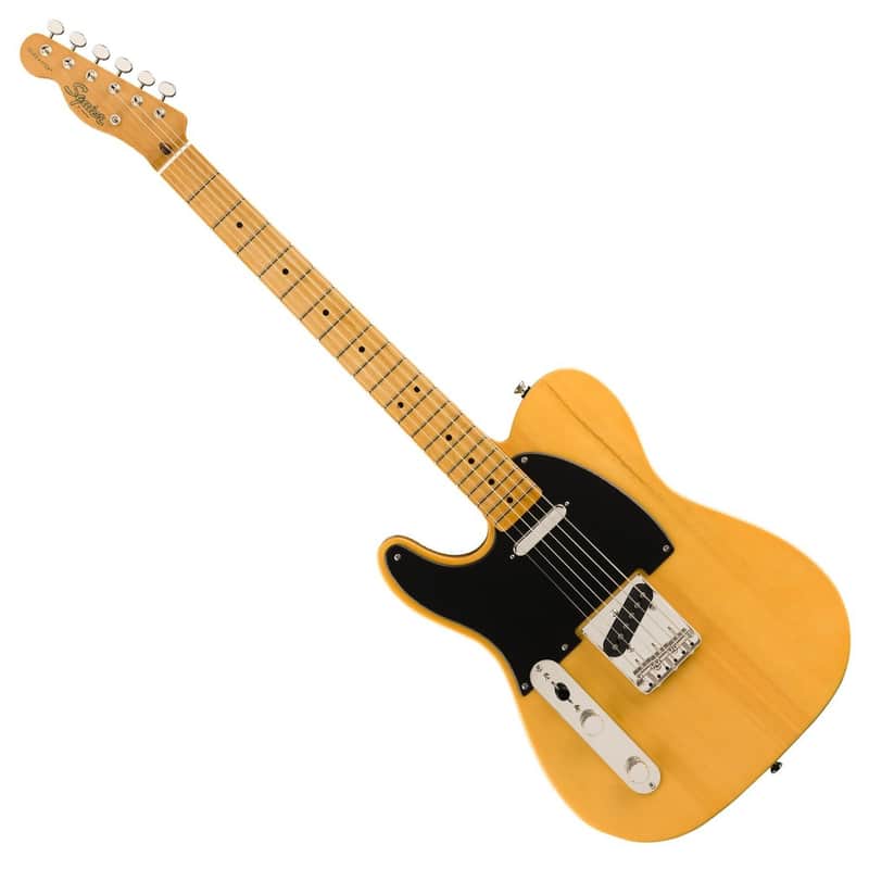 Fender Squier Classic Vibe ’50s Telecaster Electric Guitar Left Hand MN Butterscotch Blonde